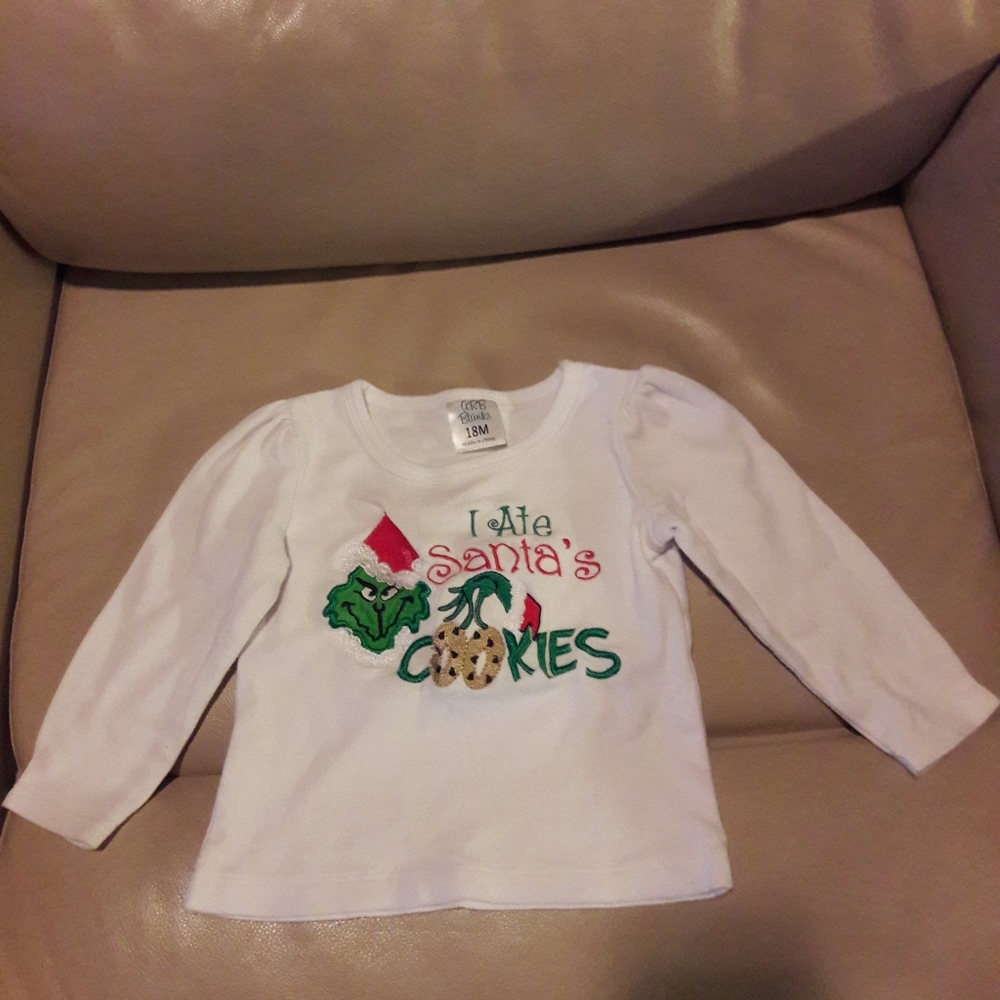 Girls ARB Blanks holiday top